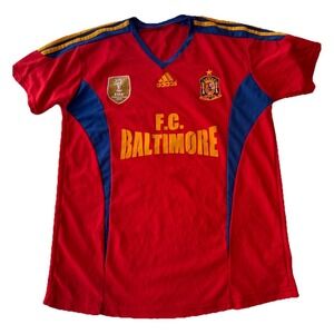 VTG '06 Adidas FIFA World Cup  FC Baltimore Soccer Jersey #4 Youth XL or Adult S